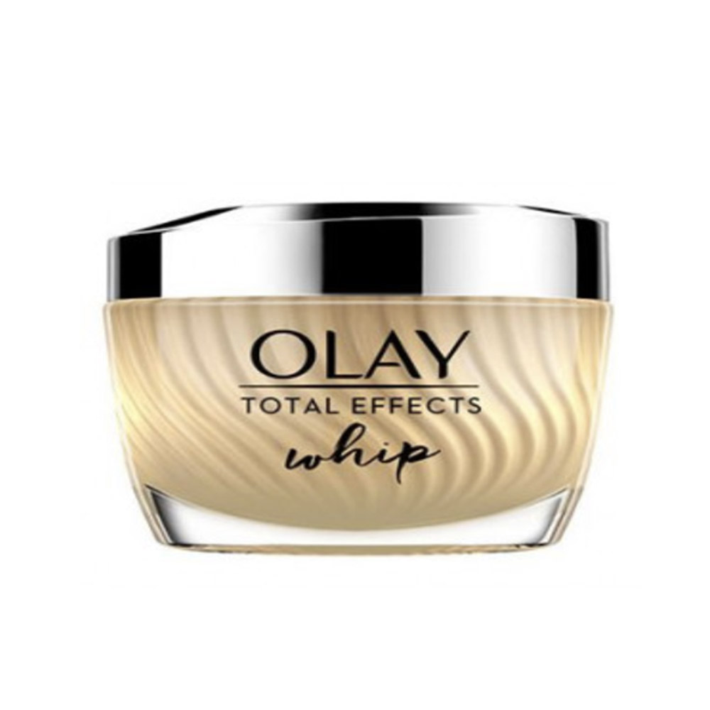 Olay Total Effects Whip Light as Air Moisturiser with Vitamin C & E Cream For Healthy-Looking Skin 50ml