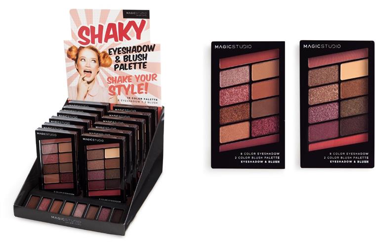 MAGIC STUDIO SHAKY EYESHADOW&BLUSH PALETTE