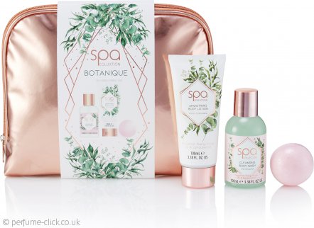 Style & Grace Spa Botanique Cosmetic Bag Gift Set 4 Piezas