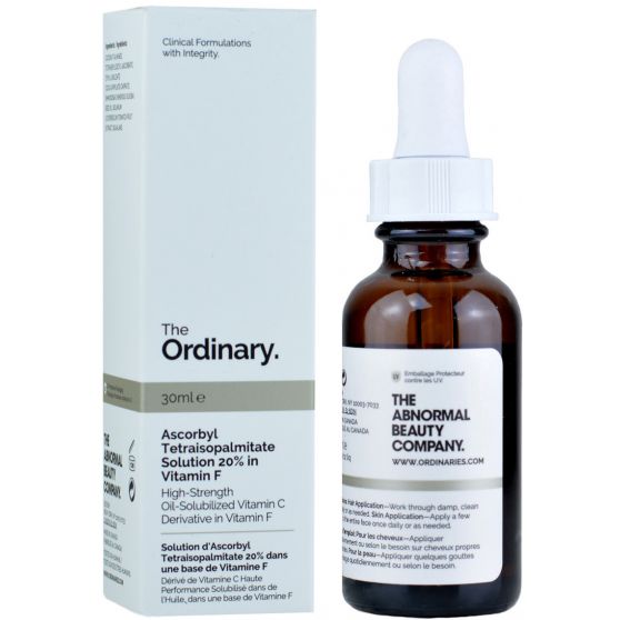 The Ordinary Ascorbyl Tetraisopalmitate Solution 20% in Vitamin F