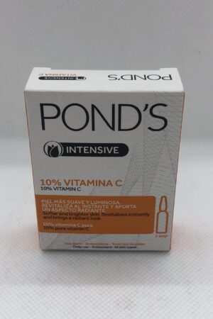 Pond's Intensive Ampollas faciales revitalizantes con 10% de vitamina C
