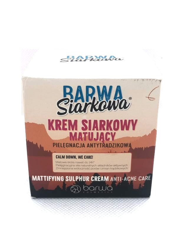 Barwa Siarkowa Crema facial con ácido sulfúrico
