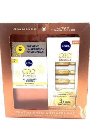 NIVEA Q10 Pack Crema de Día + Sérum Antiarrugas