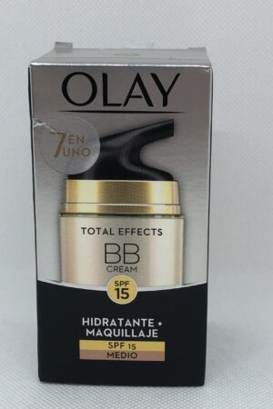 Olaz Total Effects – 7 En 1 BB Cream, Crema De Día + Base De Maquillaje SPF 15
