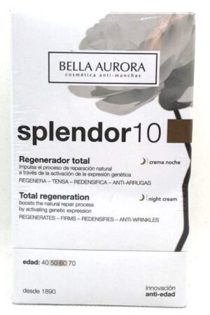 Bella Aurora Splendor 10 Regenerador Noche