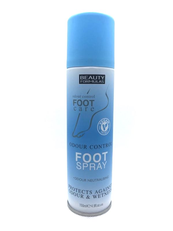 Beauty Formulas Odour Control Foot Spray – 150ml