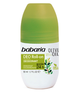 Babaria Desodorante Roll on Aceite de Oliva