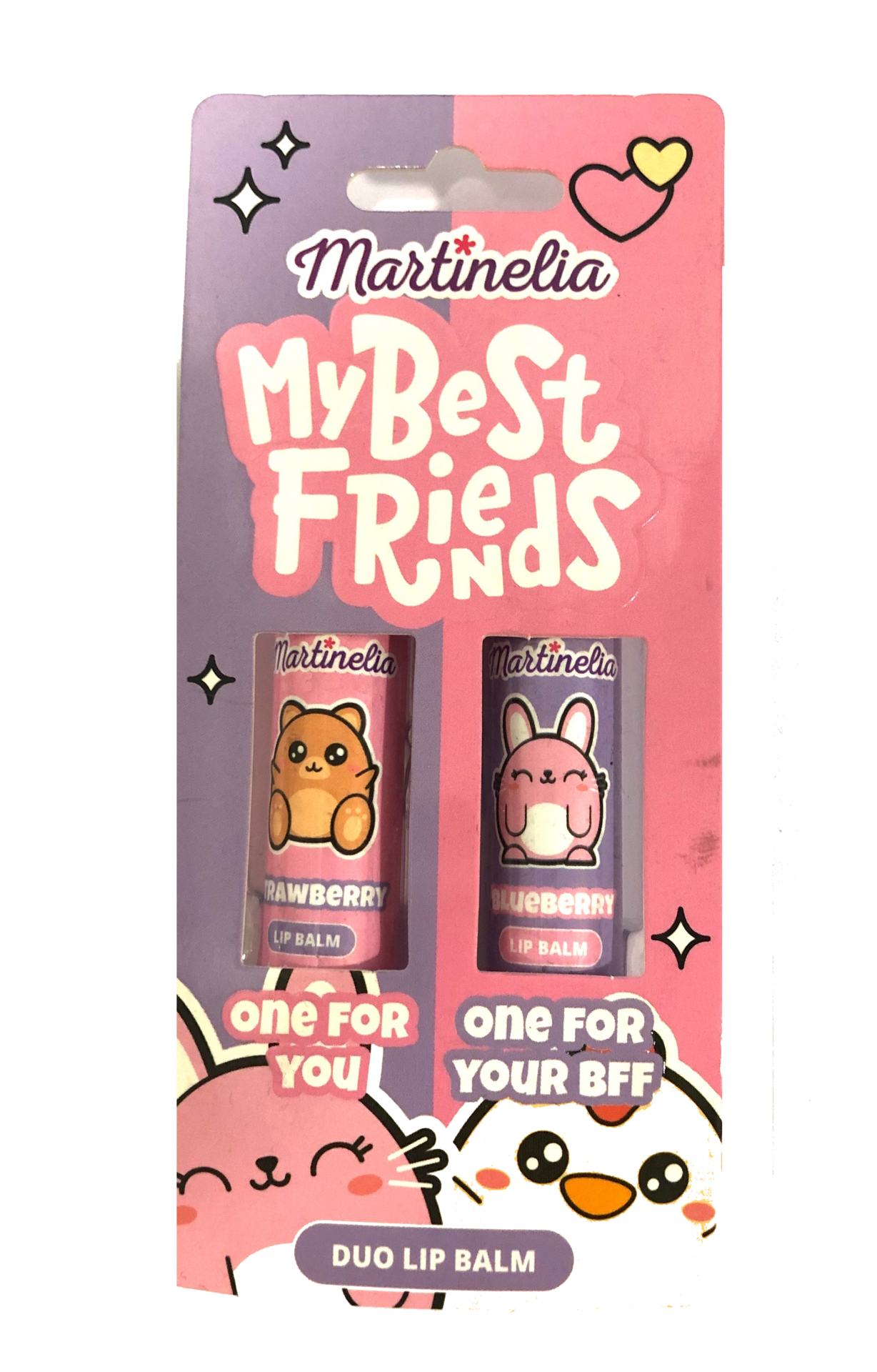 Martinelia Bálsamo labial duo best friends