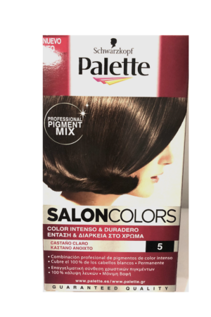 Palette Salon Colors 5 Castaño Claro