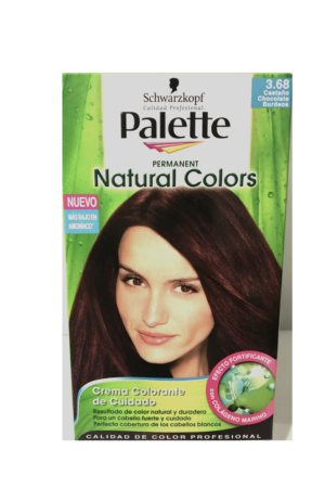 PALETTE tinte Natural Colors nº 3.68 castaño chocolate burdeos