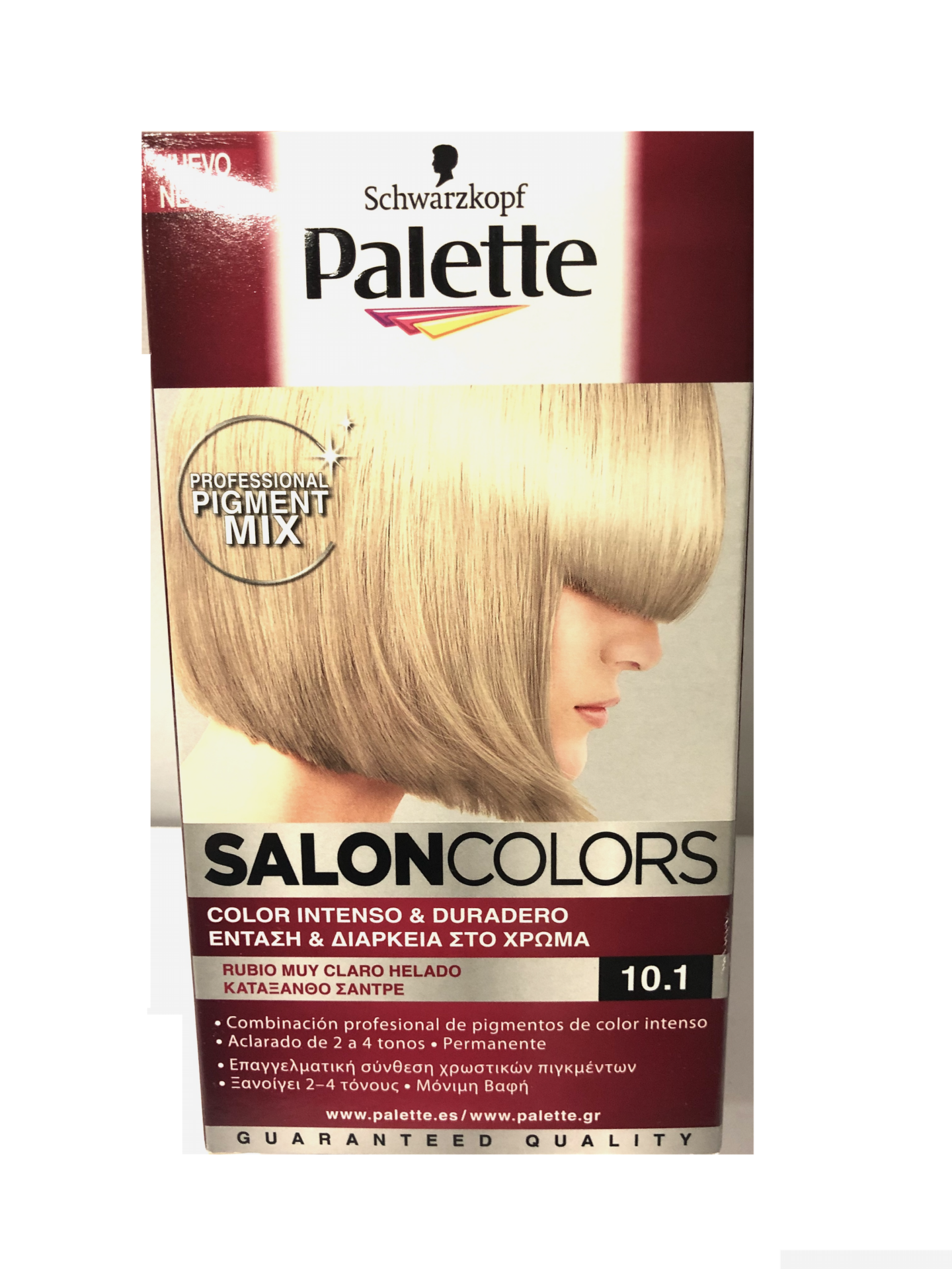 Palette Salon Colors 10.1 Rubio muy claro helado