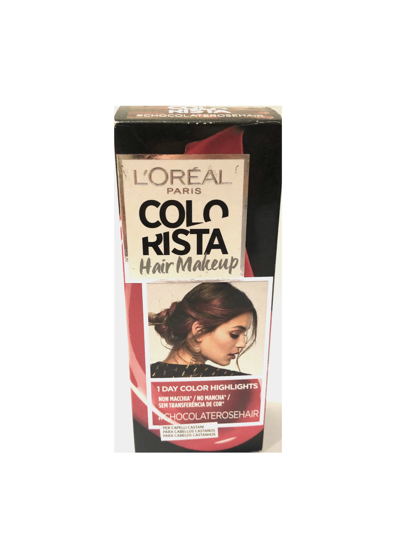 L’Oréal Paris Chocolate Rose Hair – Coloración Efímera Colorista Hair Makeup