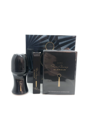 Avon Pack Far Away Glamour perfumes+roll on