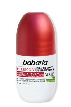 Babaria Desodorante antitranspirante en roll-on para pieles atópicas