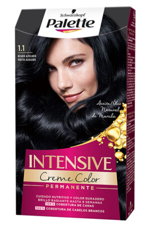 Palette Intense Color Cream Tinte Cabello Nº 1.1 Negro Azulado