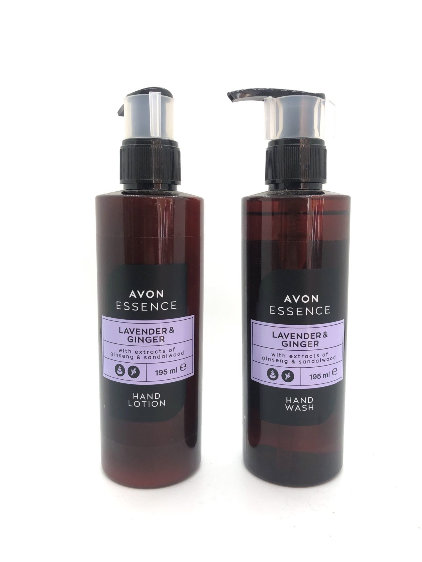 Avon Lavender and Ginger Hand Wash and Hand Lotion Duo