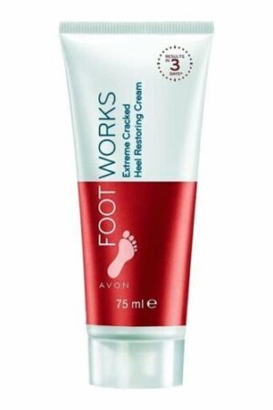 Avon Foot Works Crema reparadora para talones agrietados 75 ml