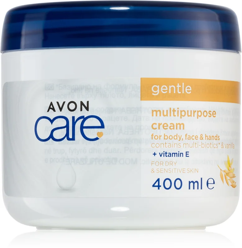 Avon Care Gentle Crema Multiusos para Cuerpo, Cara & manos 40ml