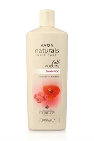 Avon Champú Naturals Frambuesa e Hibisco