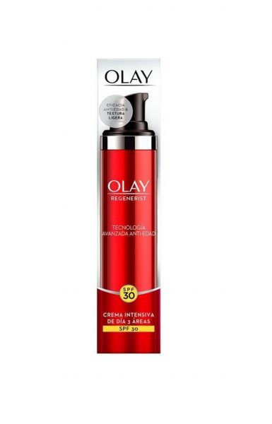 Olay Regenerist Crema microescultora con protector solar SPF 30