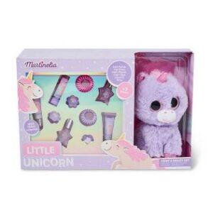 Martinelia Little Unicorn Set de belleza y peluche