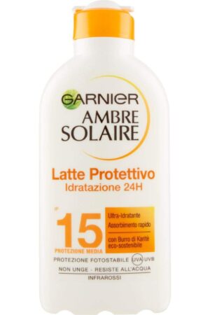 GARNIER Ambre Solaire FP15 200 ml de leche