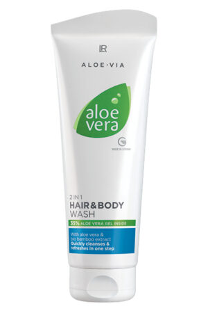 Aloe Vera Champú para Cabello y cuerpo 2 en 1