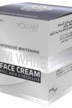 Crema facial blanqueadora intensiva Vollaré Cosmetics Provi White dia y noche