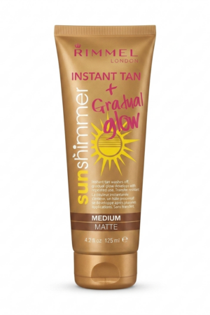 Rimmel London Sunshimmer Instant Tan Face & Body Medium Matte 125 ml